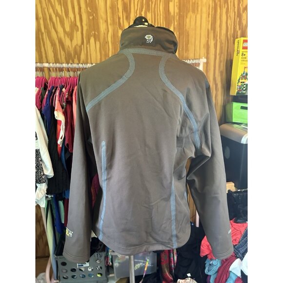 Mountain Hardwear Jacket Womens L Brown Full Zip Conduit Softshell Outdoors - Picture 11 of 16